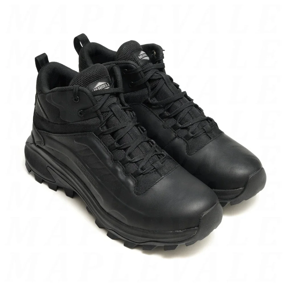Merrell Moab Speed 2 Mid Waterproof Tactical Work Boot Men's Sz 12 Black J007941